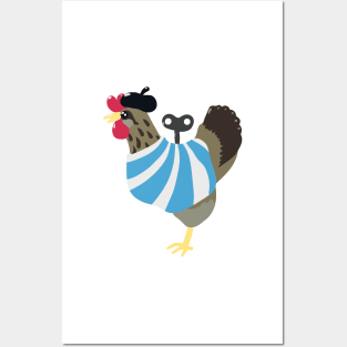 French Hen | Chicken | Lilla The Lamb Posters and Art